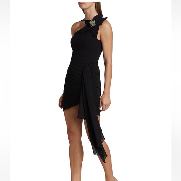 PatBo Flower Appliqué Mini Dress - Picture 6 of 17